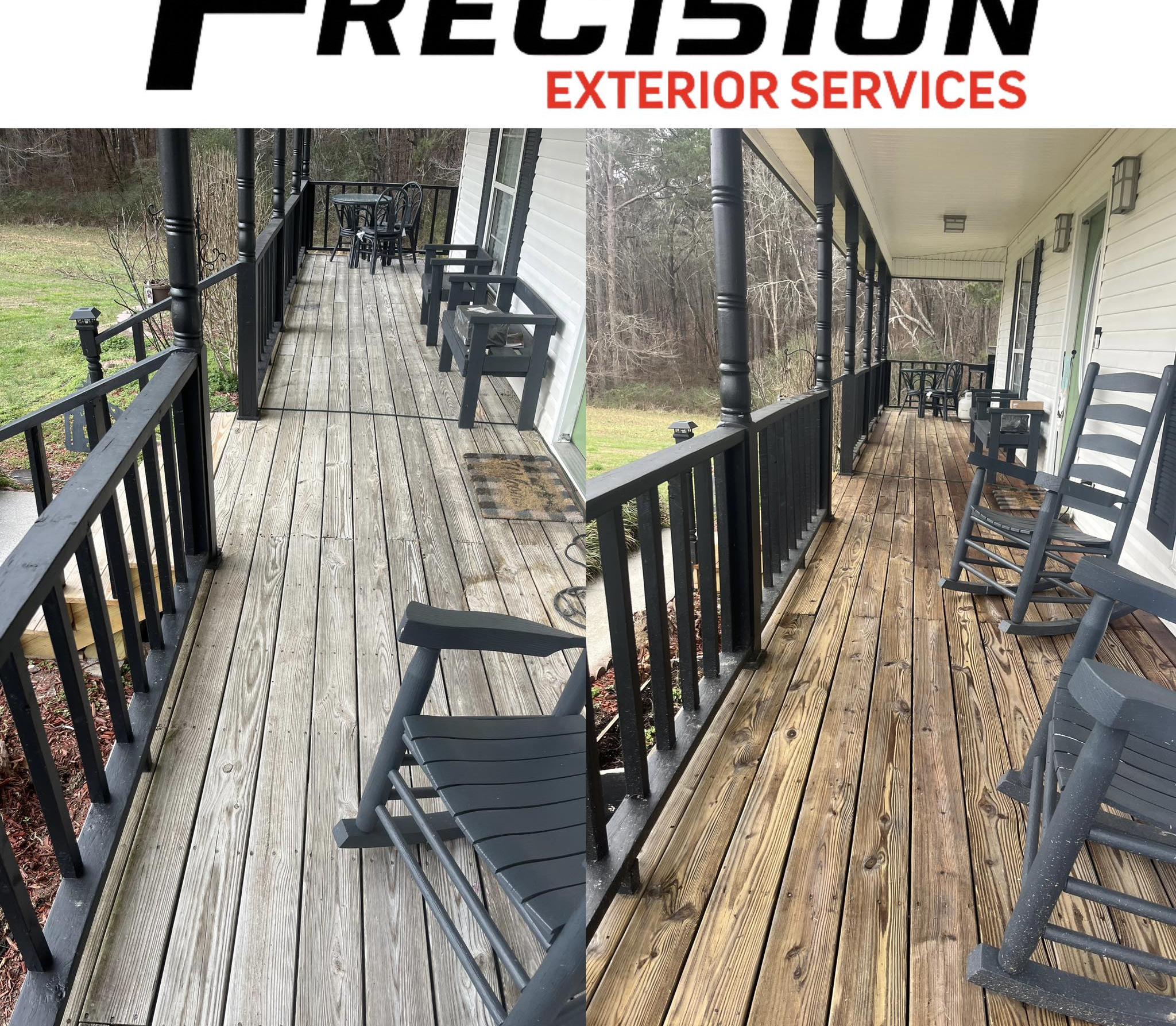 Porch & Deck Cleaning